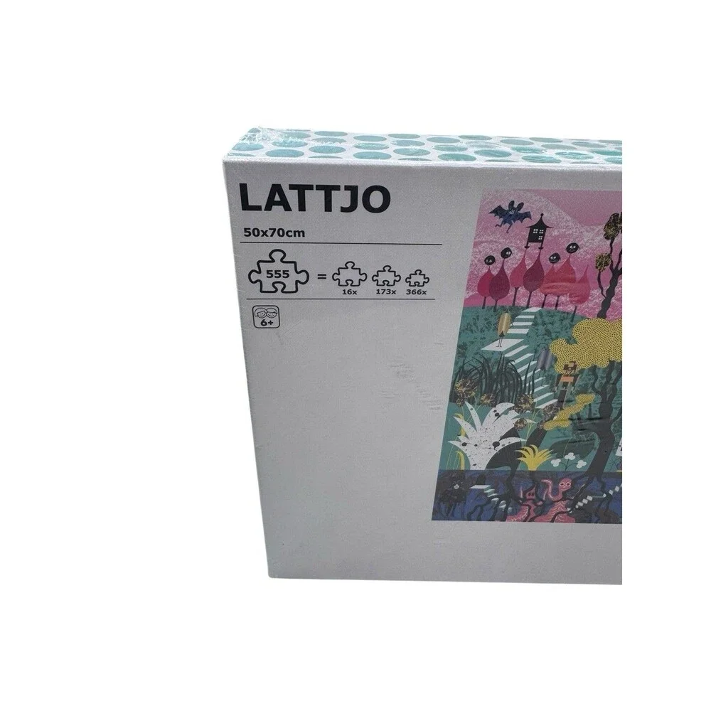 Lattjo 555 Piece Puzzle Modern Abstract New In Box / Sealed /Still In Shrinkwrap